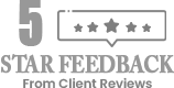5 Star Feedback - Logo